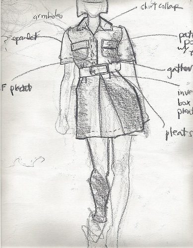 fashion sketches designs