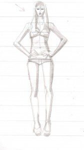 sketching fashion proportions