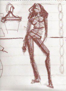 fashion sketch proportions Laura Volpintesta fashion model drawing