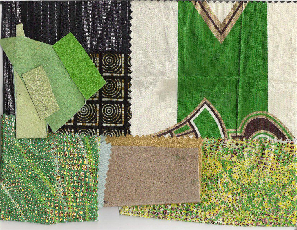 LAURA VOLPINTESTA fashion concept fabric board