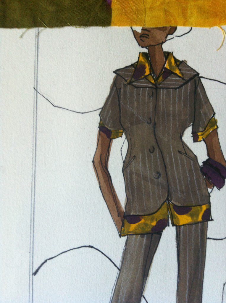 Fashion Design Drawing Presentation