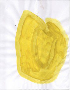 by angelina, age 4 This piece is unnamed because it is UNREPRESENTATIONAL! IT is pure shape, energy, color. we don't have to name it. It isn't a symbol. It doesn't have to be.