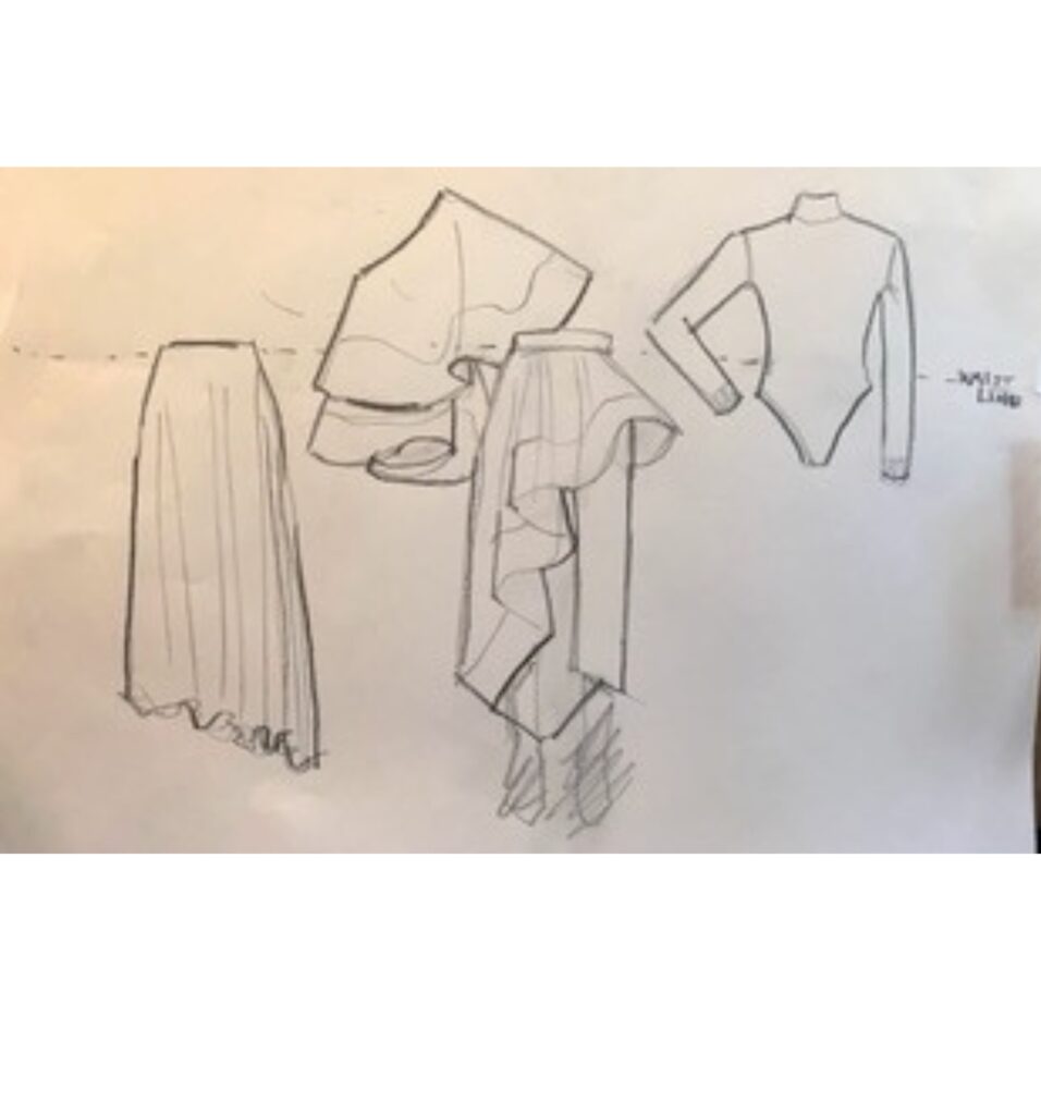 flats line sheet layout proportional, flares, collection, process,
