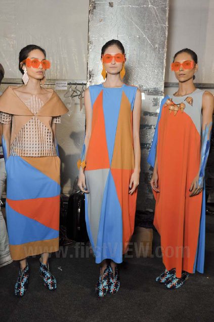 Ronaldo Fraga color blocked collection