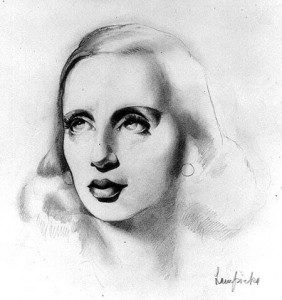 Tamara de Lempicka, self portrait.