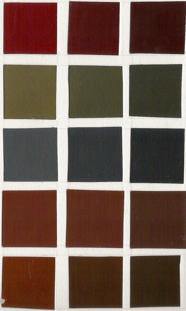 paint swatches color theory