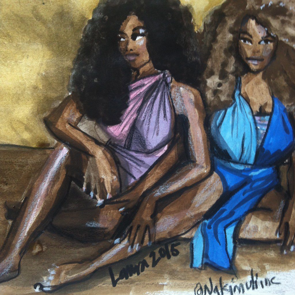 Fashion Model Drawing Class