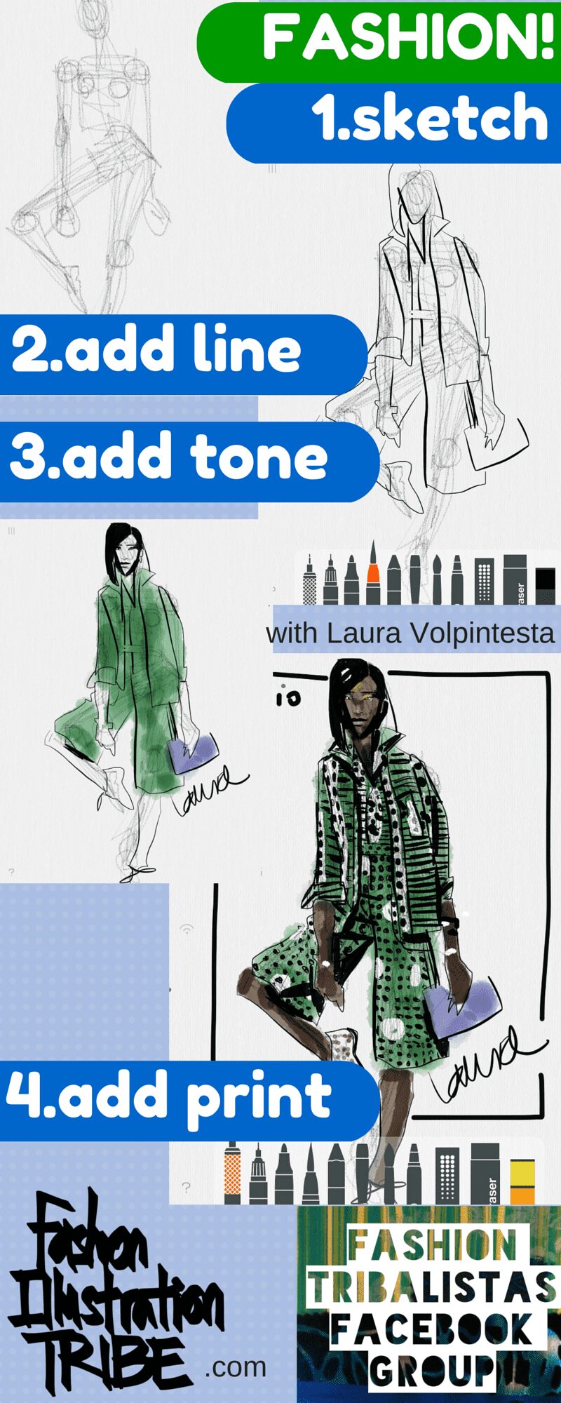 Laura Volpintesta Studio Oneeightynine ghanaian handmade fabric. Illustrated by Laura Volpintesta