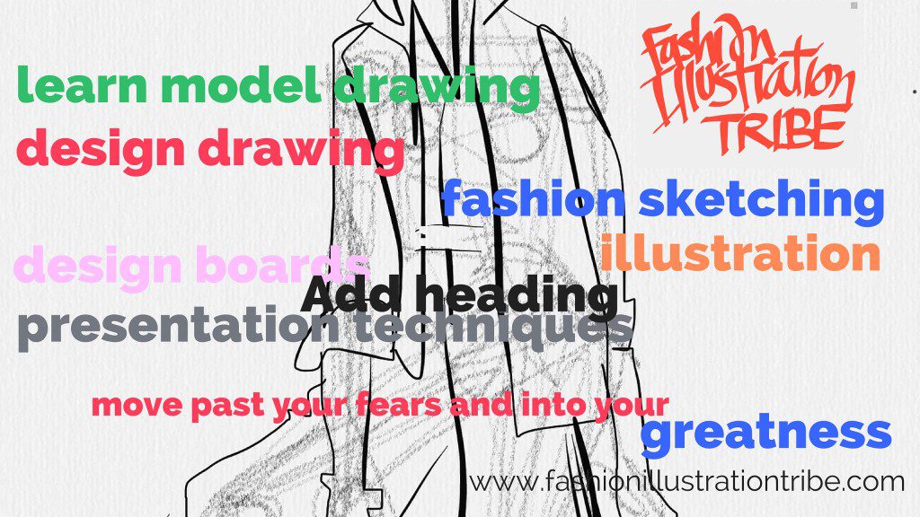 Learn Fashion Sketching Online , Fashion Illustration Tribe