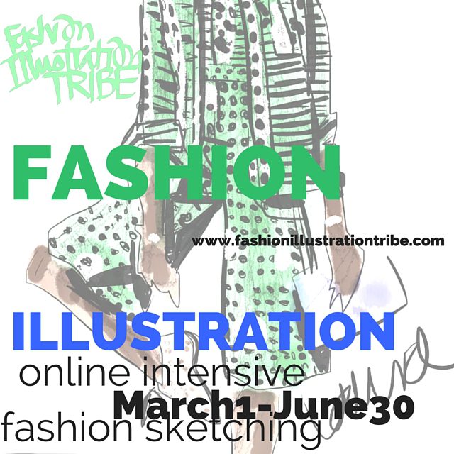 Study Fashion Illustration Online!