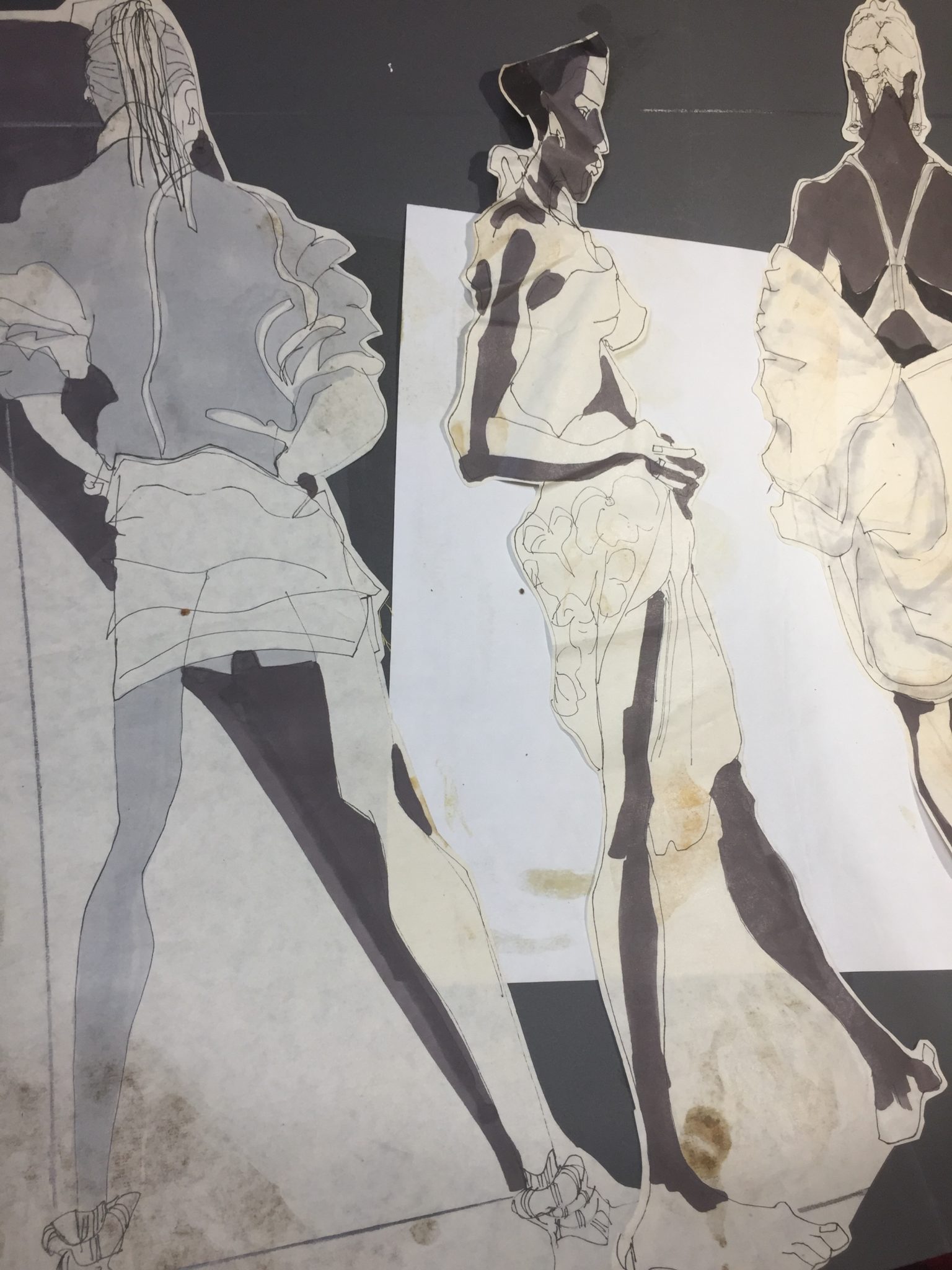 Using Artist Markers for Fashion Design Illustration