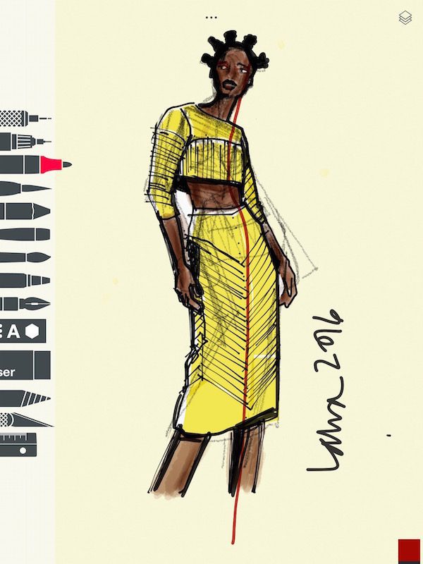 best apps for fashion design and illustration with Laura Volpintesta online course