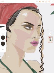 Adobe Illustrator Draw app, Sketch by Laura Volpintesta