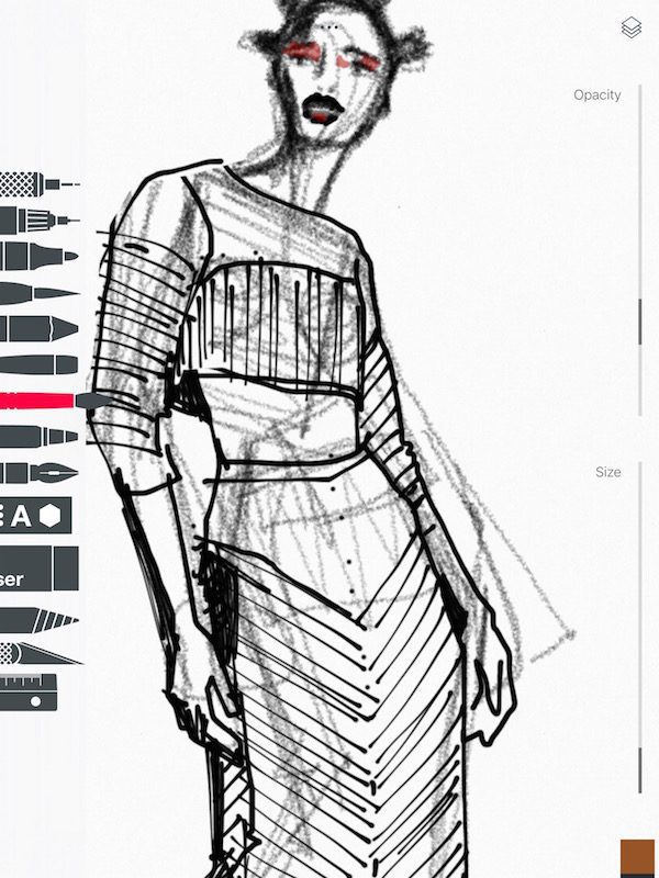 Clothing design sketch book (Books:Drawing, Fashion , Fashion Design,  Fashion Sketchbooks) - Microsoft Apps