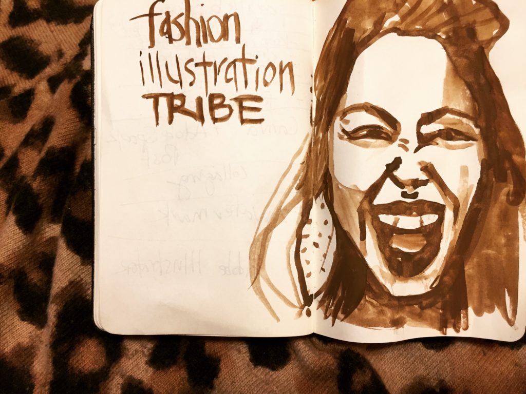 Sketchbook Fashion Art Challenge- grab your journal!