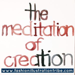 Art sketchbook challenge- the meditation of creation Laura Vopintesta