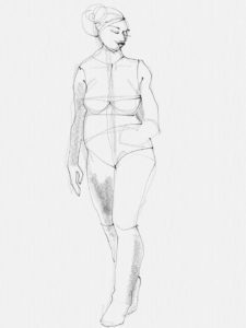 plus size fashion drawing online workshop