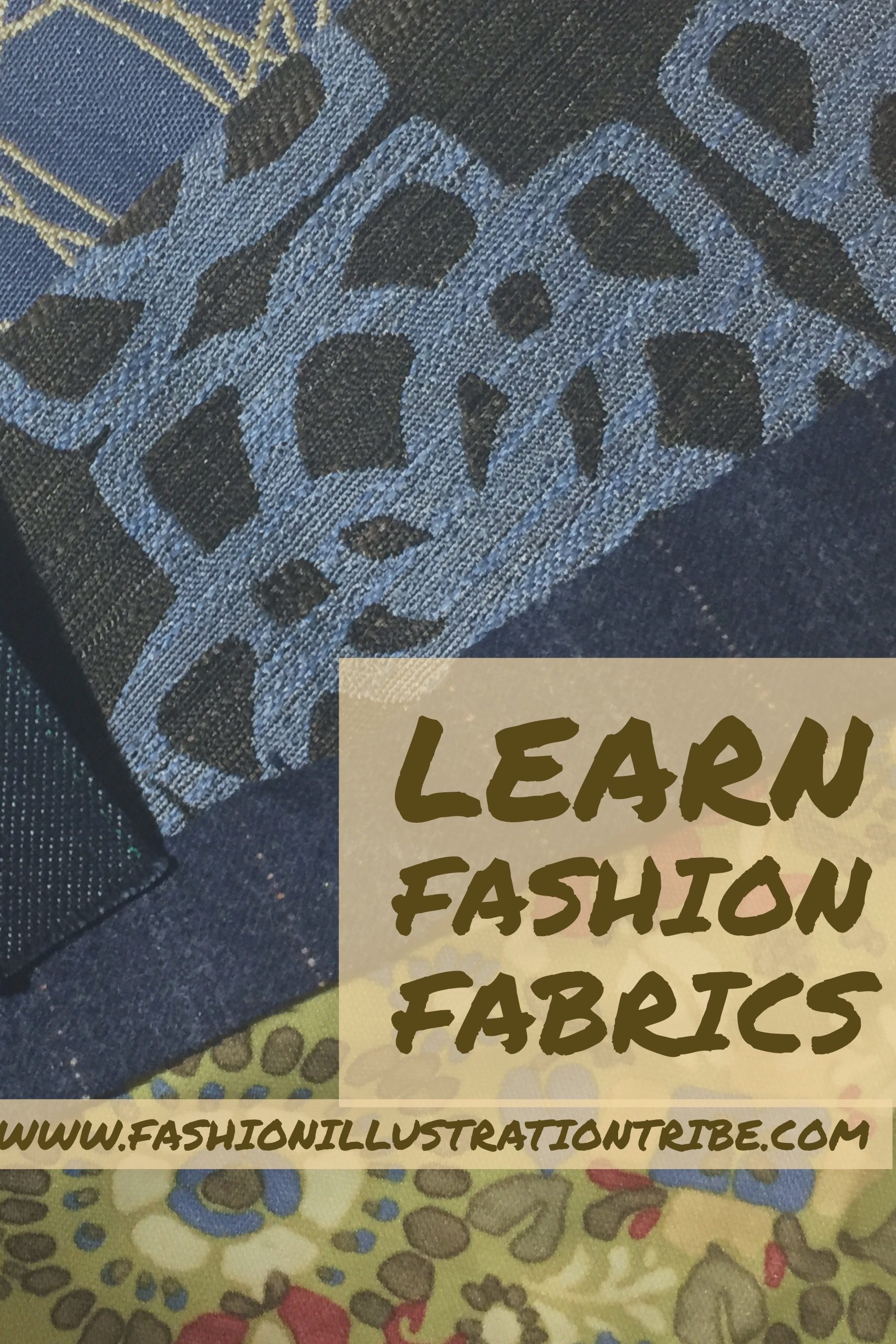 Learn fashion fabrics with Laura Volpintesta, fashion illustration tribe.