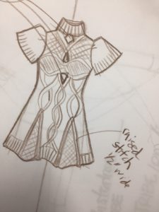 pencil for fashion design and illustration