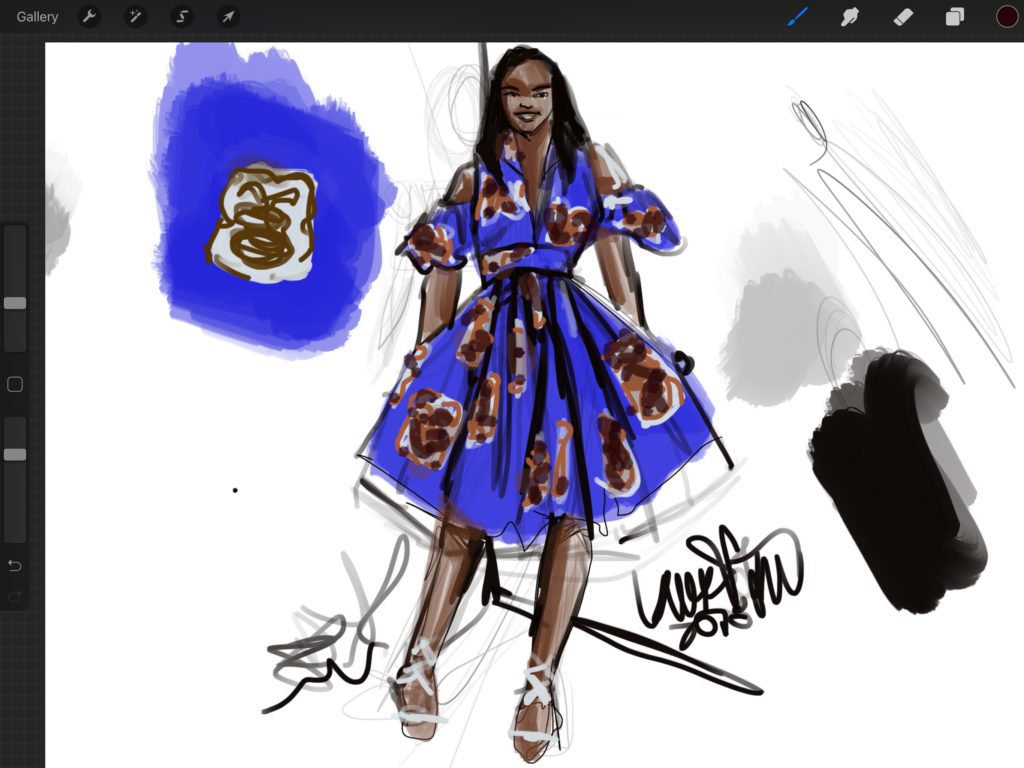 Fashion Design ILlustration Course Online with Laura Volpintesta