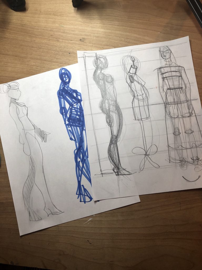 Fashion Design ILlustration Course Online with Laura Volpintesta