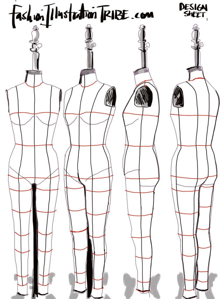 Patternmaking How to use Dress Forms for Fashion Designers
