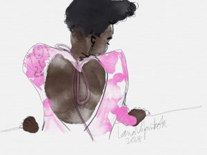 My favorite digital watercolor app for fashion art, laura volpintesta
