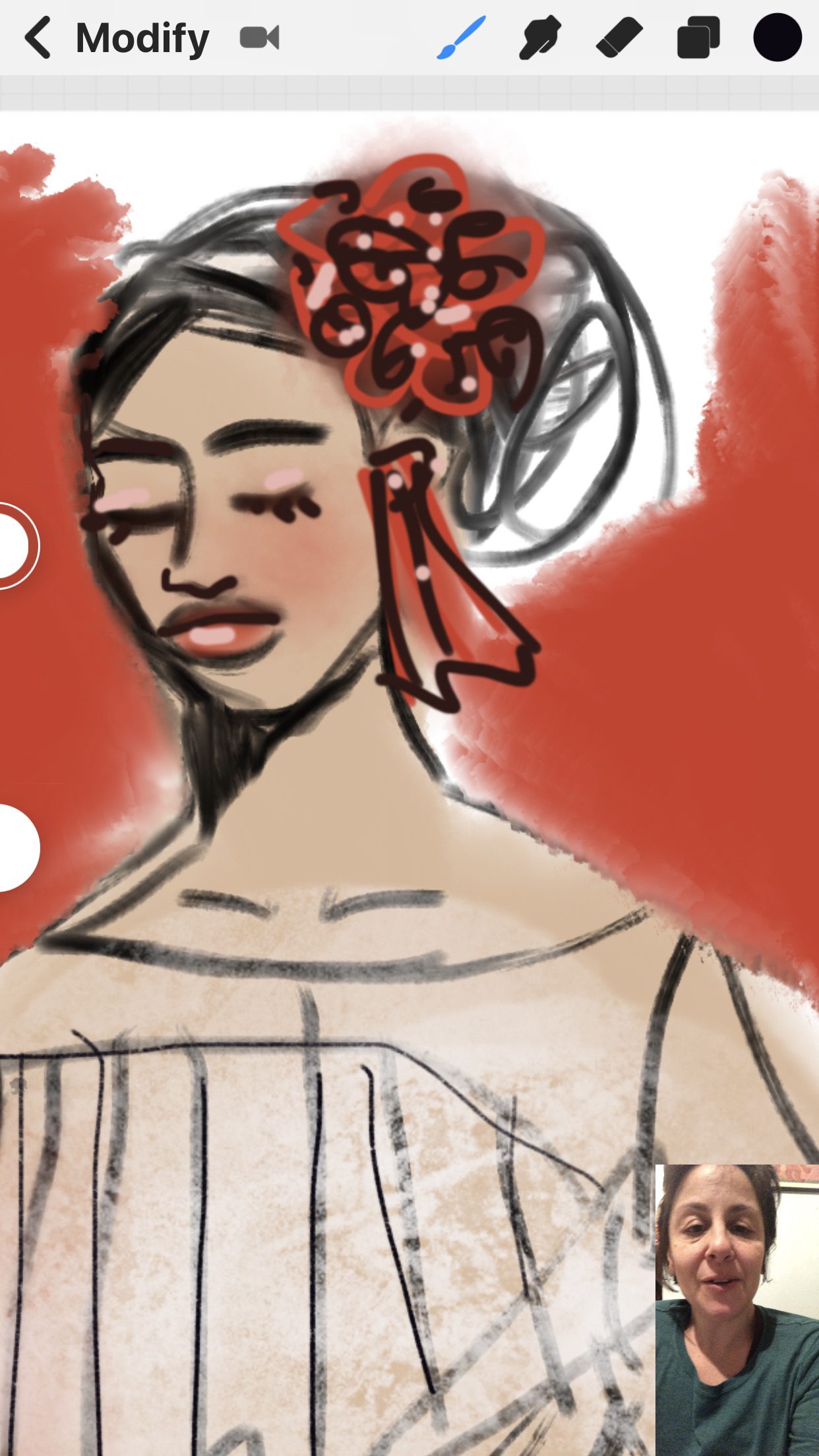 2018 iPhone app of the year Procreate Pocket app LAURA VOLPINTESTA