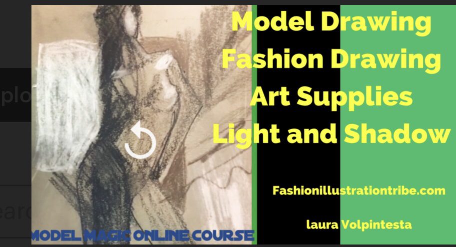 Model Drawing, Art Supplies, and Freedom in Figure Drawing!