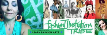 LEARN FASHION DESIGN ONLINE- LAURA VOLPINTESTA, FASHION ILLUSTRATION TRIBE