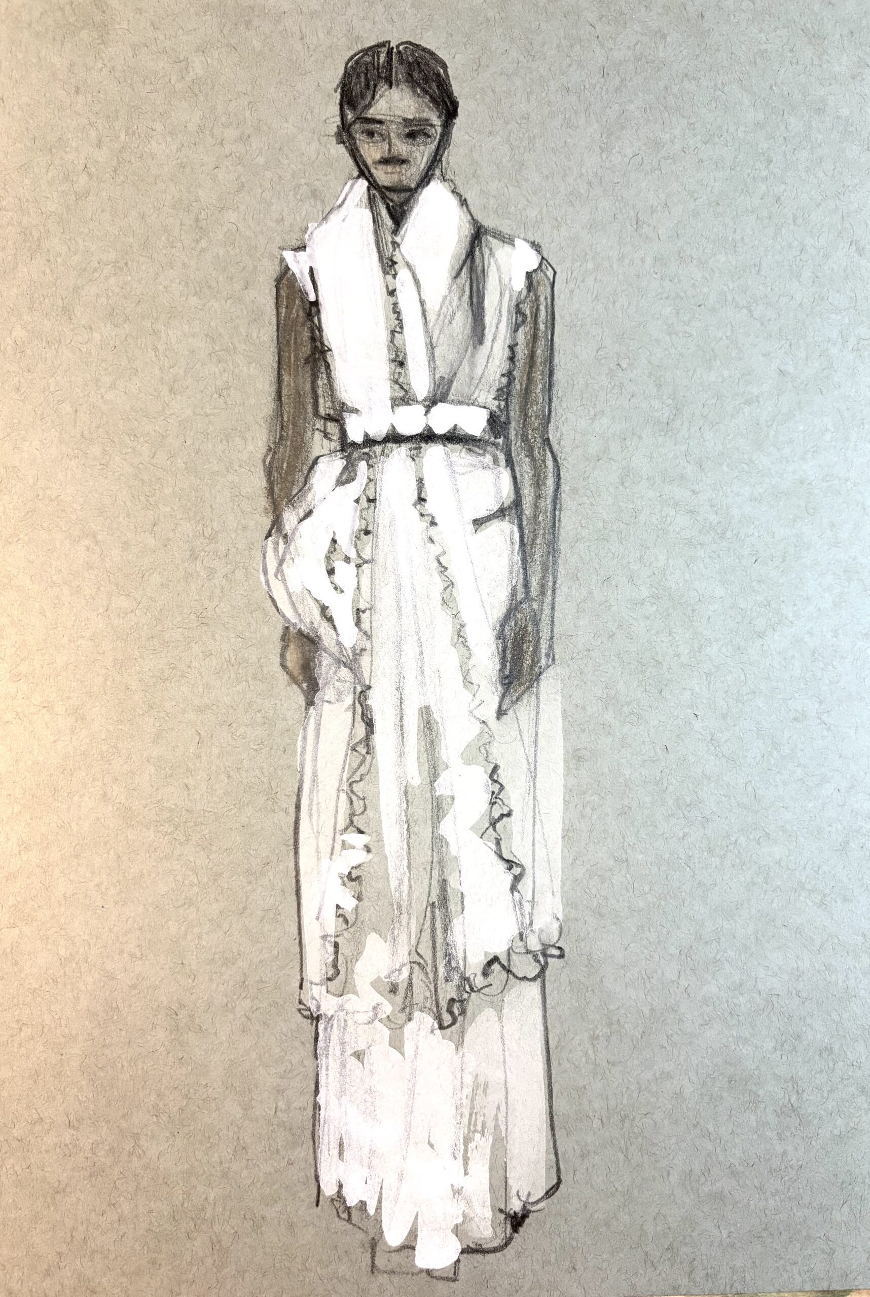 Strathmore's tinted papers are very smooth, even though they may LOOK textural, don't be fooled.