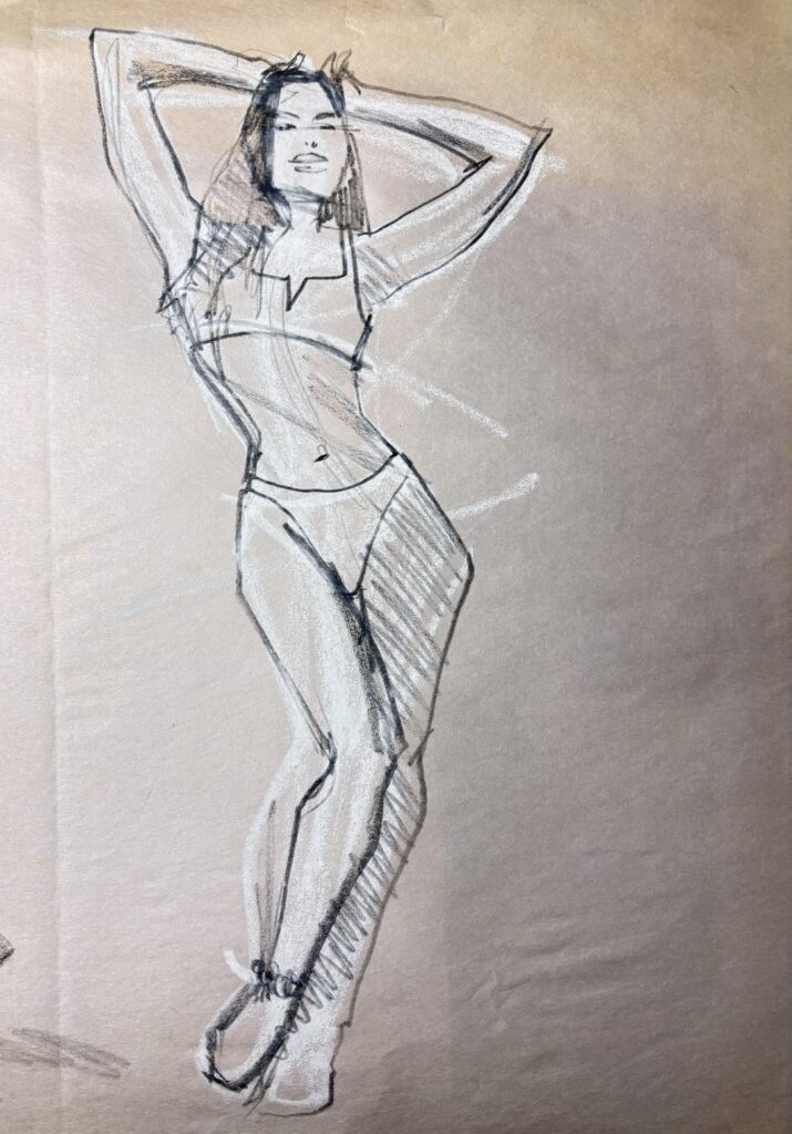 action pose, warmups,china marker, newsprint, shadow, crosshatch, balance, proportion, model drawing, figure drawing, action