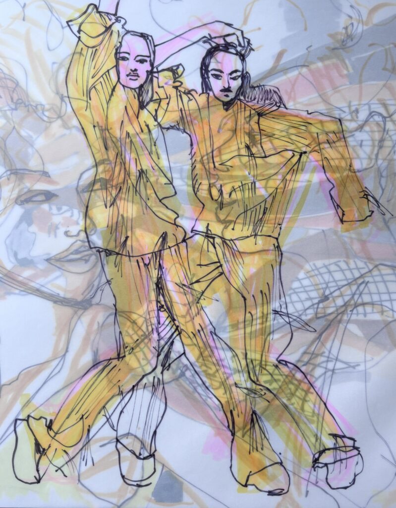 layers, fabriano vellum trace, markers, model drawing, ribbing, kmit, tassel, pairs, action, overlap