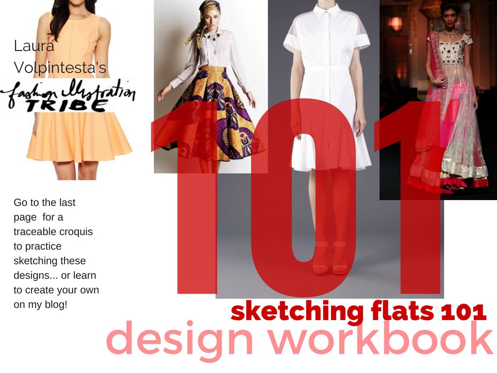 My Online workbook to help you draw flats available 